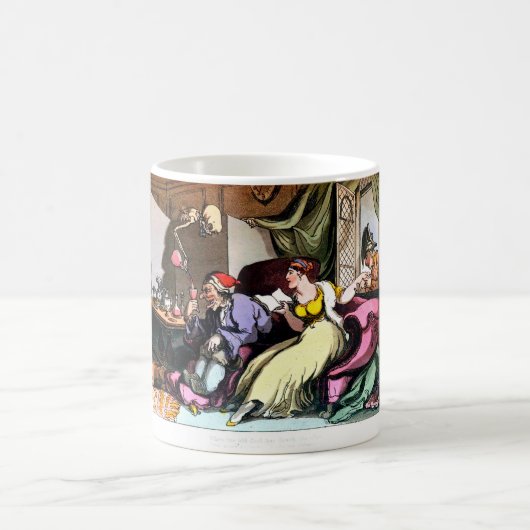 Zodra de Oude Wol zijn mok heeft Drink (Center)