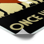 Zodra op een Tijd - het Poster van WPA - (Hoek)