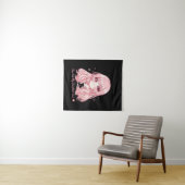 Zoe Anime Valentijns Sweatshirt Wandkleed (In Situ (horizontaal))