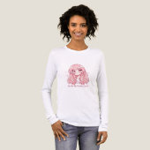 Zoe Anime Valentijns Trui Tri-Blend Shirt (Voorkant)