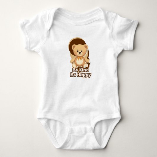 Zoe Bear Baby Rompertje (Voorkant)