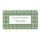 Zoe-boekenplaat Etiket (Voorkant)