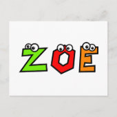 Zoe Briefkaart (Voorkant)