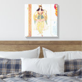 Zoë Canvas Afdruk (Insitu (Slaapkamer))