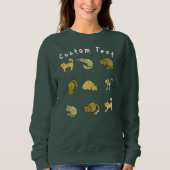 Zoe Cat Collage Sweatshirt - Categorie liefhebber  (Voorkant)