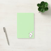 Zoe Cat en Hart op Lichtgroene Post-it Notities Post-it® Notes (Kantoor)