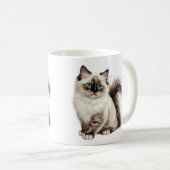 Zoe Cat Tee Cat Moeder Cat Vader Koffiemok (Voorkant rechts)