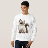 Zoe Cat Tee Cat Moeder Cat Vader Trui (Voorkant volledig)