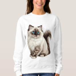 Zoe Cat Tee Cat Moeder Cat Vader Trui