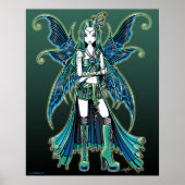 "Zoe" Celestial Star Fairy Art Posters (Voorkant)