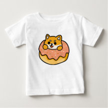 Zoe Cute Honden Donut T-Shirt – Kawaii Puppy Cadea