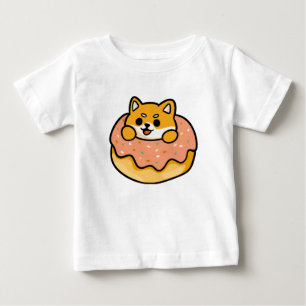 Zoe Cute Honden Donut T-Shirt – Kawaii Puppy Cadea