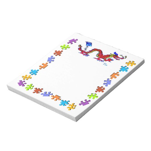 Zoe Dragon Notitieblok (Linkerzijde)