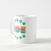 Zoe Flores Rainbow Koffiemok (Voorkant links)