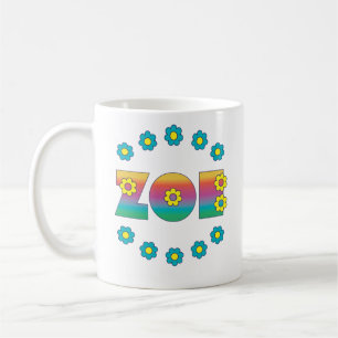 Zoe Flores Rainbow Koffiemok