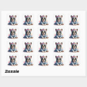 Zoe Frans Bulldog Puppy Sticker (Vel)