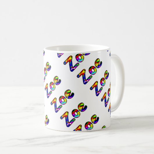 Zoe Gepersonaliseerd Mok (Voorkant rechts)