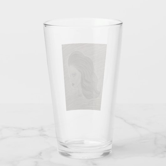 "Zoe" Glass Cup Glas (Achterkant)
