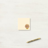 Zoe Goldendoodle Hond Zonnebril Sinaasappels Post-it® Notes (Op bureau)