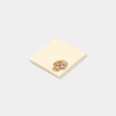Zoe Goldendoodle Hond Zonnebril Sinaasappels Post-it® Notes (Schuin)