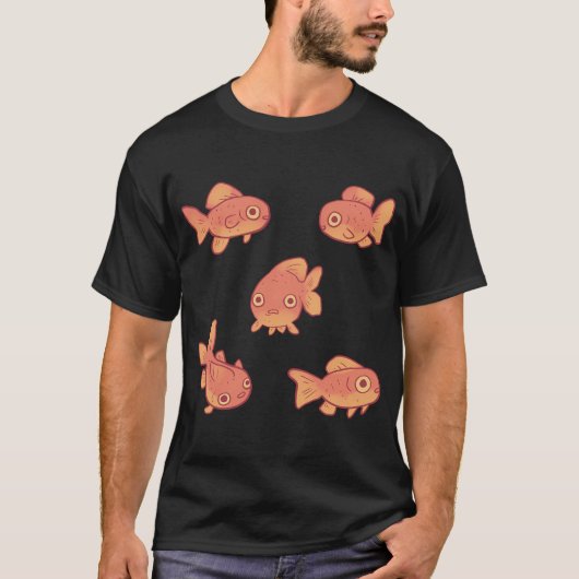Zoe goudvis pakket t-shirt (Voorkant)