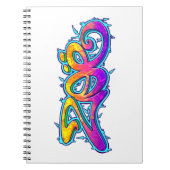 ZOE Graffiti Name - Notitieboek (Voorkant)