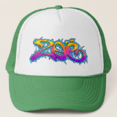 ZOE Graffiti Name - Trucker Pet (Voorkant)