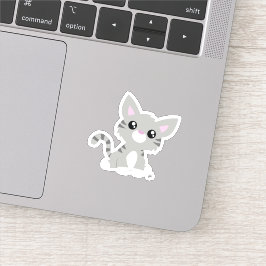 Zoe Grey Kitty op maat gemaakte vinyl sticker