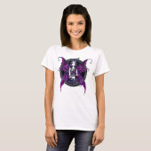 "Zoe" Hot Pink Moon & Stars Fae Tanktop (Voorkant volledig)