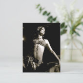 Zoe Jakes belly-danskaart Briefkaart (Staand voorkant)