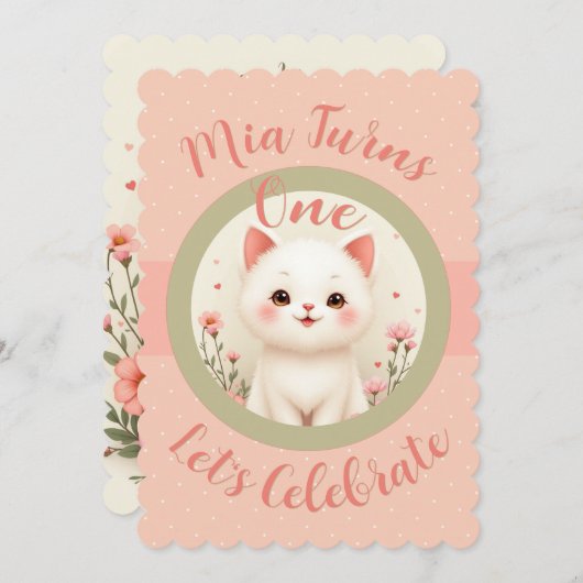 Zoe Kabouterkat Kaart (Voorkant / Achterkant)