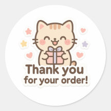 Zoe Kat Dank Je Sticker