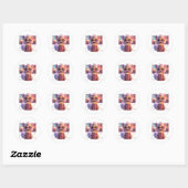 Zoe Kat Sticker met Popcorn (Vel)