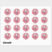 Zoe Kat Valentijnsdag Sticker (Vel)
