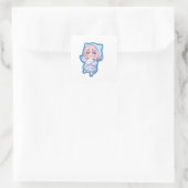 Zoe Kawaii Anime Meisje Sticker (Tas)