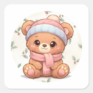 Zoe Kawaii Knuffel Beer Sticker