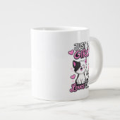 Zoe Kitten & Roze Harten Grote Koffiekop (Voorkant rechts)