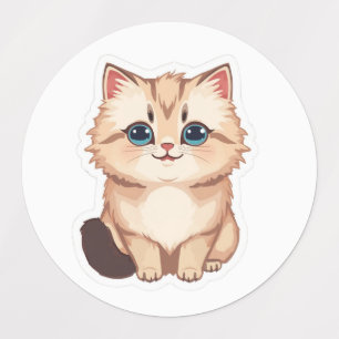 Zoe Kitten Sticker