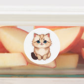 Zoe Kitten Sticker (Aangebracht)