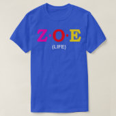 Zoe Life 1 T-shirt (Design voorkant)