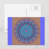 Zoe Mandala Design Briefkaart (Voorkant / Achterkant)