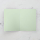 Zoe Moeder Konijn Bloemige Pasen & Moederdag Kaart (Binnen)