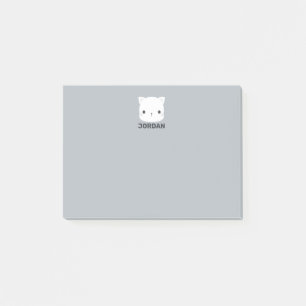 Zoe Moppie Kat met Gepersonaliseerde Naam Post-it® Notes