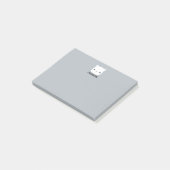 Zoe Moppie Kat met Gepersonaliseerde Naam Post-it® Notes (Schuin)