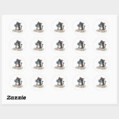 Zoe Muis met Camerafotograaf Sticker (Vel)
