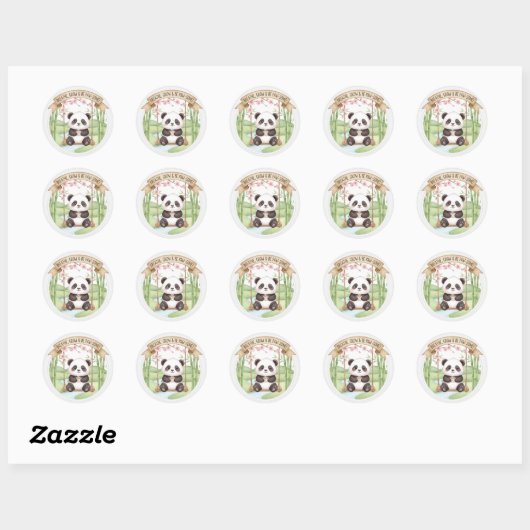 Zoe Panda Sticker (Vel)
