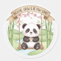 Zoe Panda Sticker