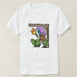 Zoe Pixel Sign - "Beta Level?" T-shirt