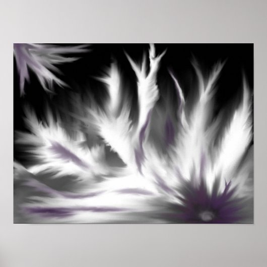 Zoe Power Flower Poster (Voorkant)