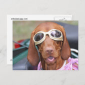 Zoe Ready to Ride Briefkaart (Voorkant / Achterkant)